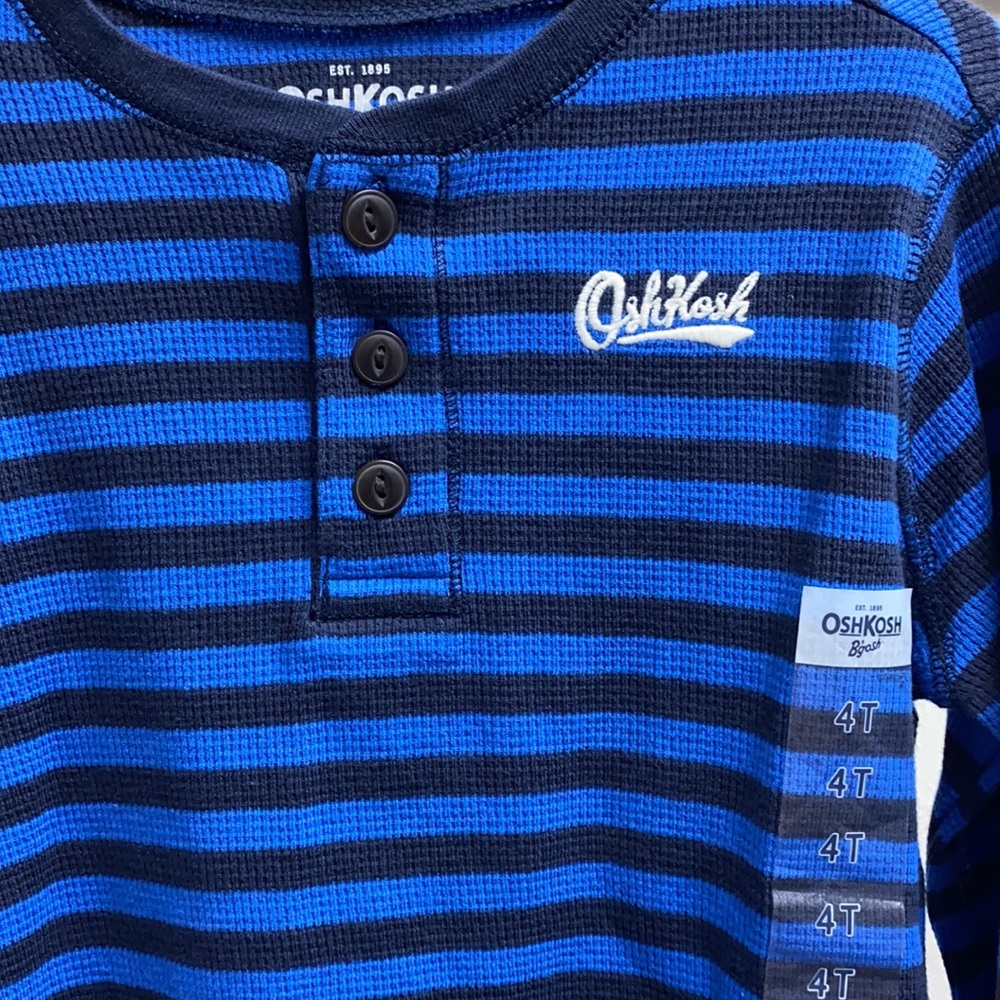 OshKosh NWT Long Sleeve Thermal SIZE 4